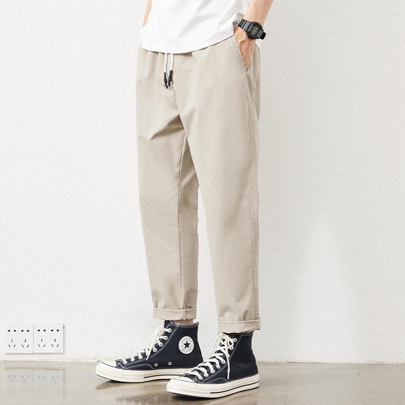 Men's Summer Casual Loose Straight-Leg Workwear Pants