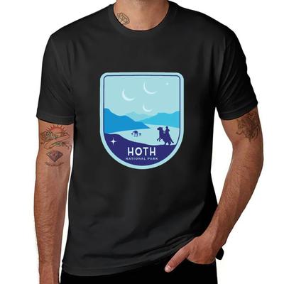 Hoth Koszulka vintage Odzież estetyczna koszulki dla mężczyzn