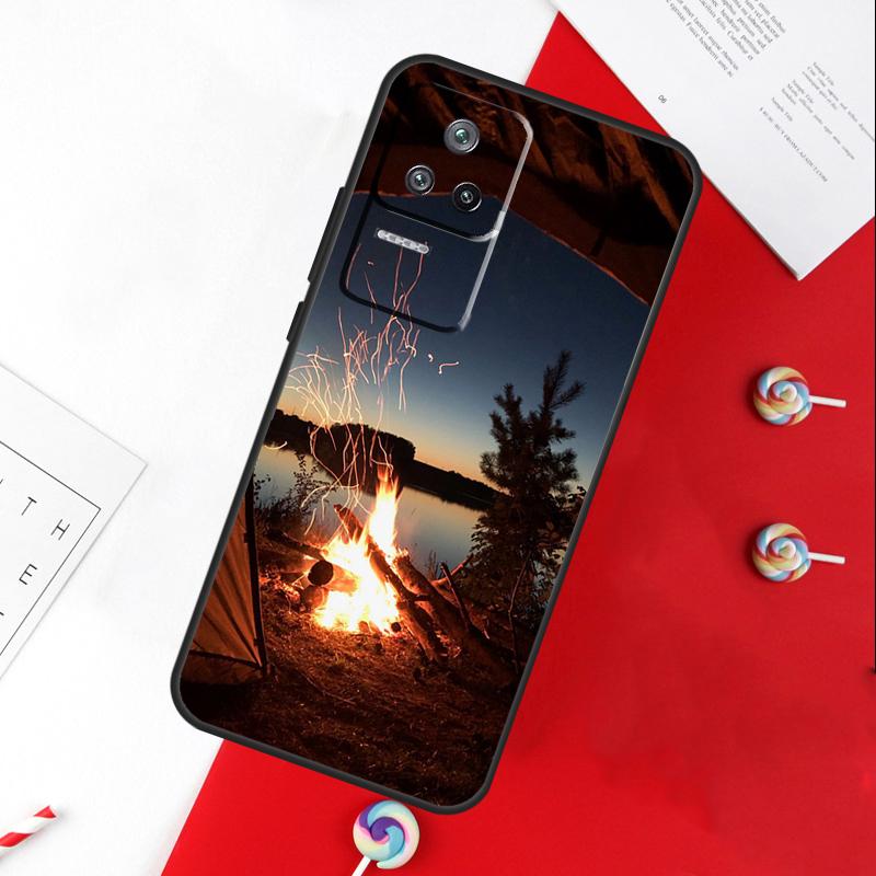 Camping Nature Mountain Cover For Xiaomi 13T 11T 12T 14T Pro 13 14 15 Ultra POCO X7 Pro X3 X5 X6 F5 F6 M6 Pro Case