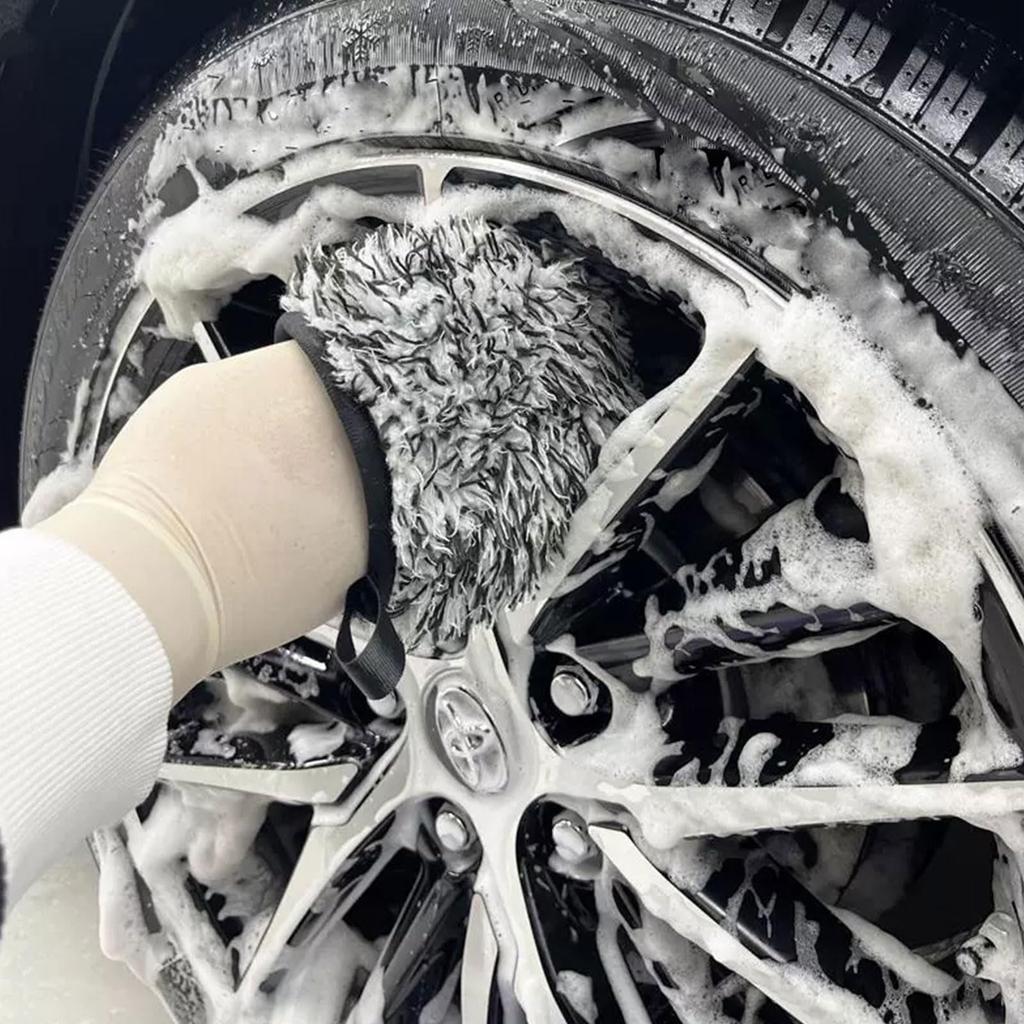 Car Wash Mitt, Car Wash Gloves, Wheel Mitt, Microfiber, Car Wash Sponge, Multi-functional Car