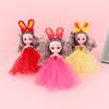 New 17cm Rabbit Ear Activity Joint Mini Small Size Doll