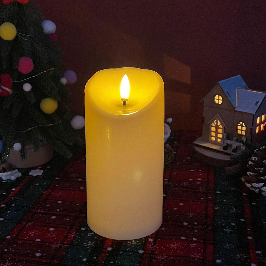 USB Rechargeable LED Candle Lamp with Remote Control for Weddings, Concerts, and Restaurants