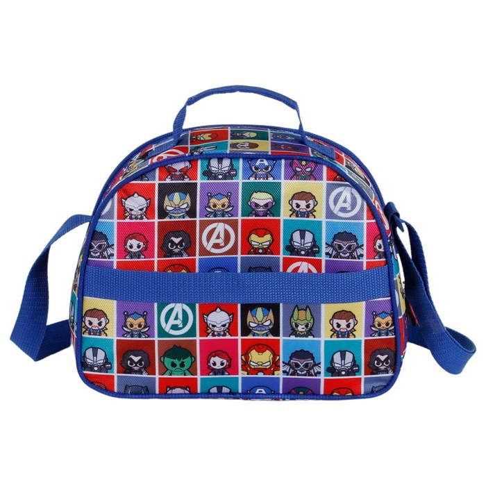 Sac Repas 3D - Captain America Punch - Bleu - Taille Unique