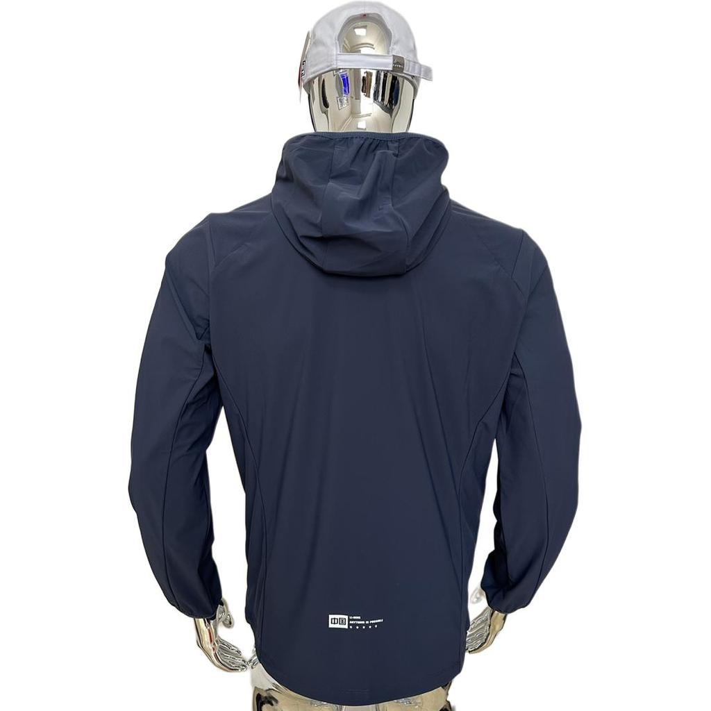 Li Ning Logo Printed Sports Hoodie Long Sleeve Sun Protection Unisex Hoodies Legendary-Blue AFDS987-1