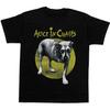 Men's Alice In Chains Dog T-shirt Large Black