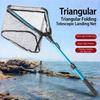 Aluminum Poles Fishing Landing Net Fishing Net Portable for Adult Unisex Foldable Landing Net with Comfortable Handle