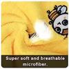 Hair Drying Towel Microfiber Hair Towel Wrap with Buttons Super Absorbent Twist Turban Shower Gift for Kids and Women