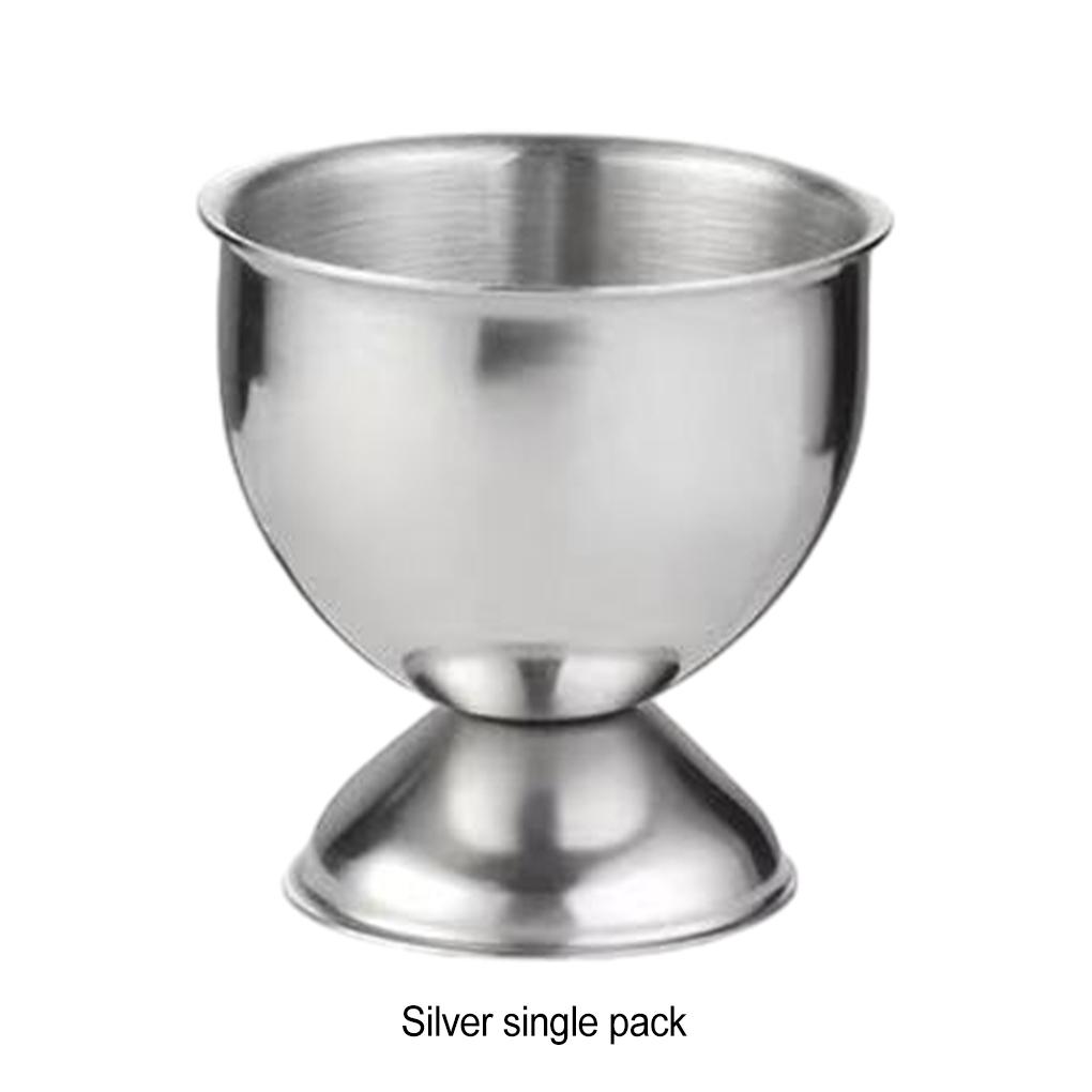 Stainless Steel Eggs Cup Strong And Durable For Boiled Eggs Stainless Steel Boiled Egg Cups