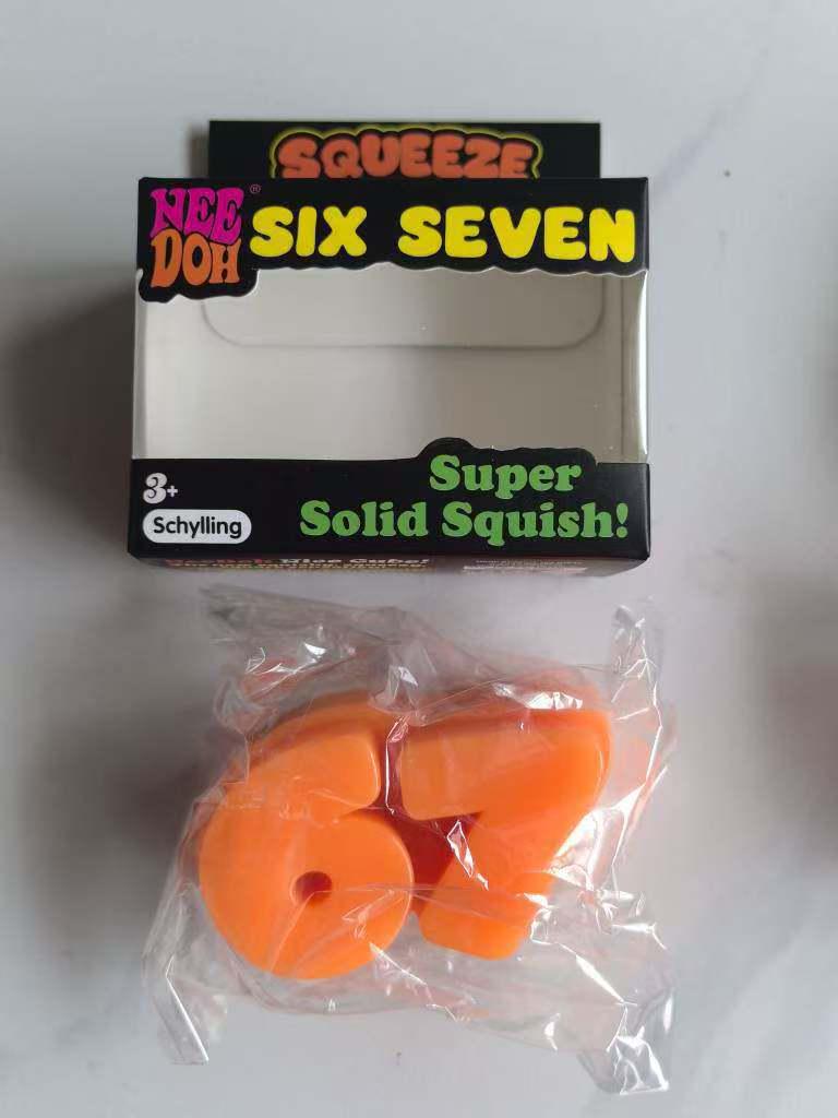 Needoh Squeeze Toy: Maltose Jellyfish with Wiggle Tentacles and Slow-Rebound Ice Cube