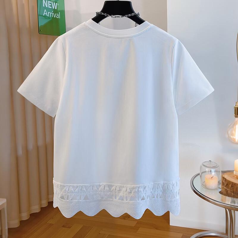 Women's Hollow-Out Short Sleeve T-Shirt