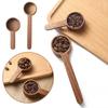 Wooden Measuring Spoon Set Kitchen Measuring Spoons Tea Coffee Scoop Sugar Spice Measure Spoon Measuring Tools for Cooking Home
