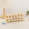 Waffle Lamb Plush Pen Bag Japanese INS Style Pencil Pouch Small Student Stationery Storage Bag School Supplies