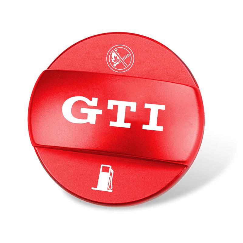 Car Fuel Cap Aluminum Alloy Oil Box Lid Petrol Tank Cover Tire Valve For VW GTI Polo Golf MK6 Passat Tiguan T-ROC Arteon Jetta.