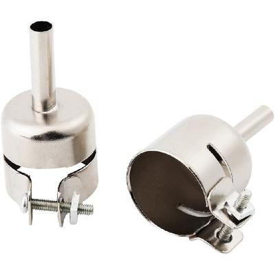 8pcs/set Heat Gun Nozzle Heat Gun Tips Nozzles Kits for Air Pump Type Hot Air Soldering Station Repair Tools 3/4/5/6/7/8/10/12mm)