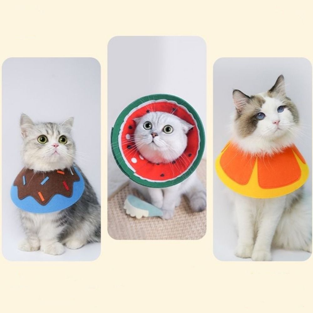 Soft Elizabethan Collars Anti-lick Cat Recovery Collar Pet Supplies  For Pet After Surgery