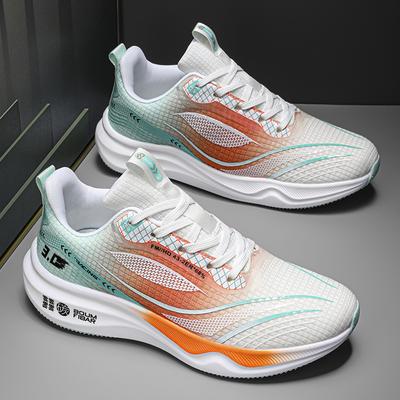 Zapatos para hombre, nuevos zapatos para correr ultraligeros de malla de verano, zapatos deportivos, zapatos de suela blanda transpirables y que absorben los golpes
