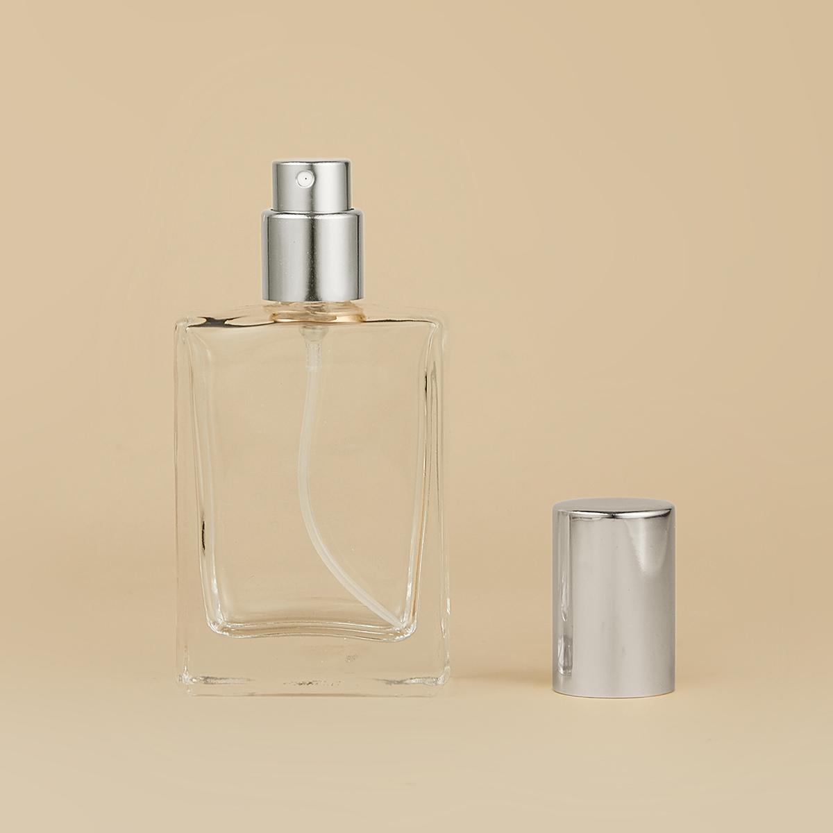 

30 мл винтовой квадратный стеклянный спрей, дозатор Qerfume, косметическая упаковка, пустая бутылка, спринклер для жидкого прессования, флакон для духов 30ml&glass