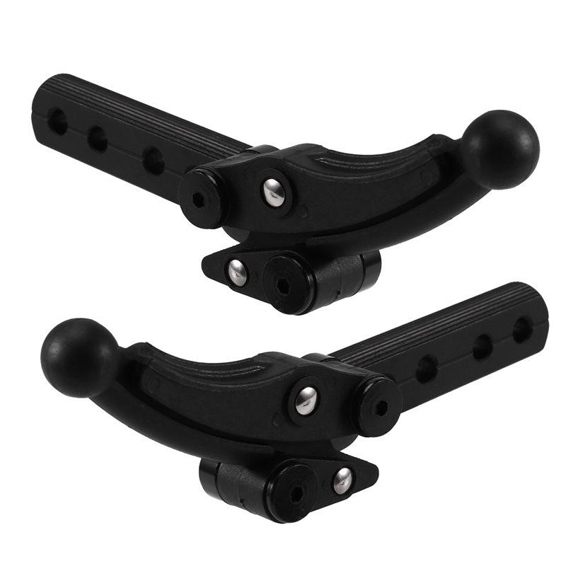N24R-Aluminum Alloy Wheelchair Hand Brake Pair Wheelchair Spare Parts For Sports Manual Wheelchair