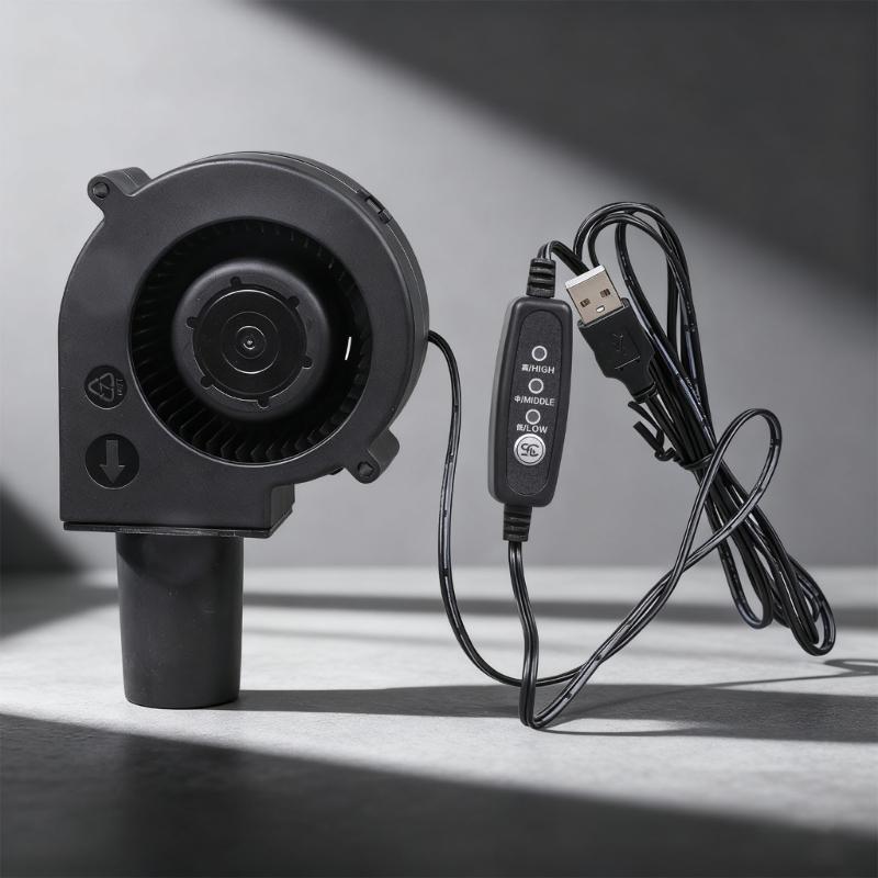 Light Weight Turbines Airflows Device Air Blower Fan Enhanced Fire Management Charcoal Stove Backyard Cooking