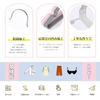 AYO Clothes Multifunctional Storage PVC Special Rubber for Clothes Resistant to Clothes High Load Use Non-Slip Hangers, Hangers, Coated, 30-Pack,