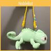 Animal Chameleon Handbag Cartoon Tote With Chameleon Plush Toy And Fiber Filling
