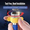 New 20-500CM 304 Stainless Steel Shower Head Hose Flexible Anti Scald Coated 1/2"plumbing Hose for Bathroom Toilet Accessories