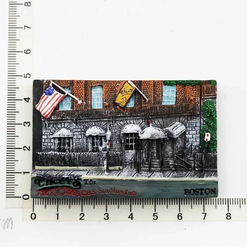 USA Fridge Magnets Bottle Opener New York Tourist Souvenirs Refrigerator Magnetic Stickers Collection Decoration Gifts