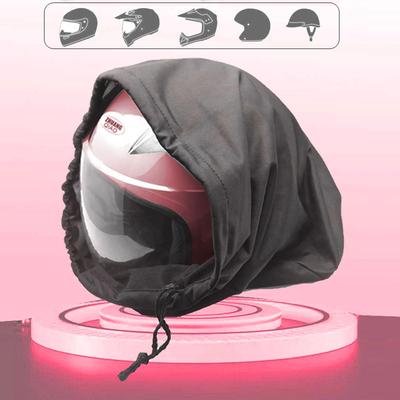 Helmtasche aus weichem Plüsch mit Kordelzug für Motorrad, Roller, Moped, Fahrrad, Vollhelm, Deckelschutz, Tasche