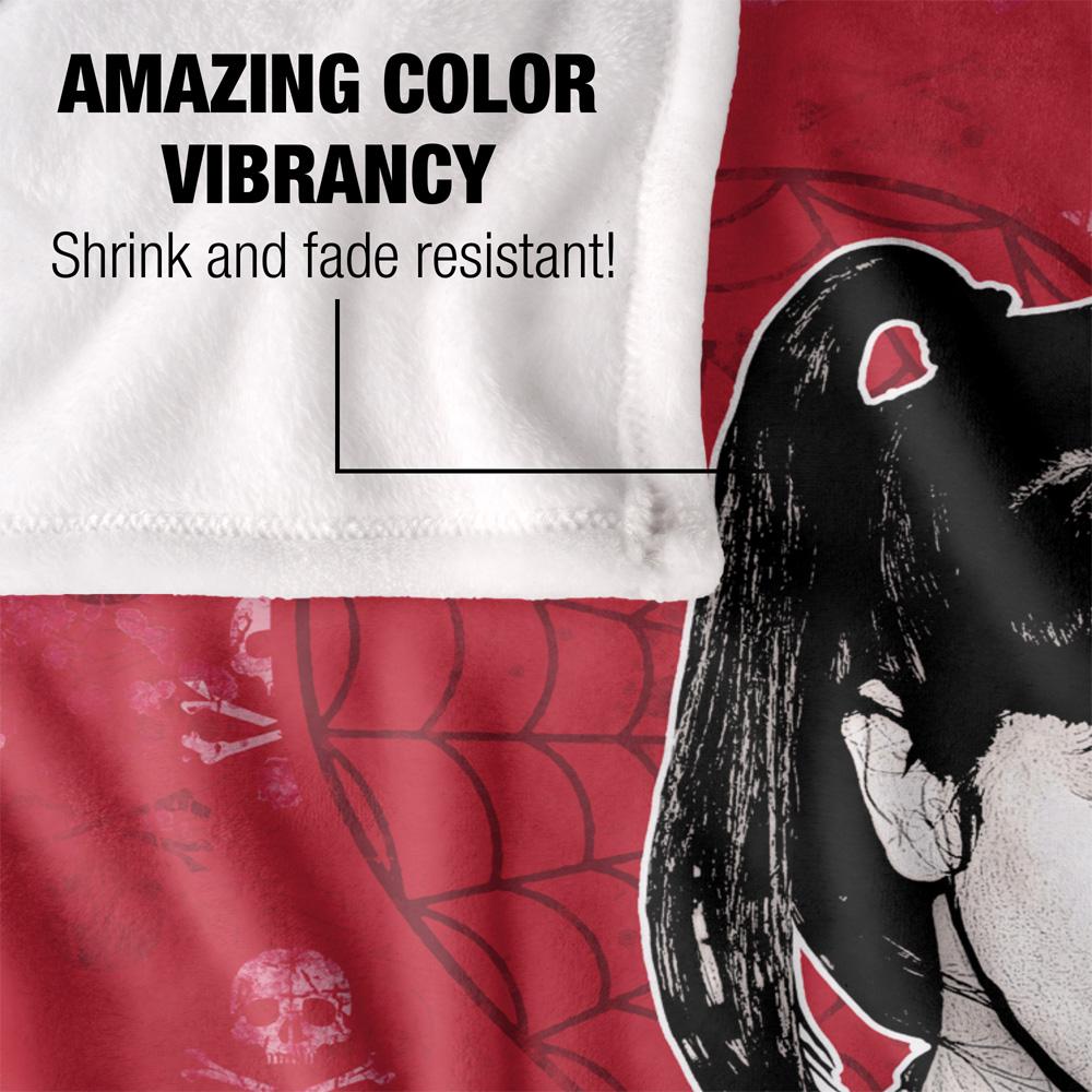 NCIS Abby Silky Heart Supersoft Blanket