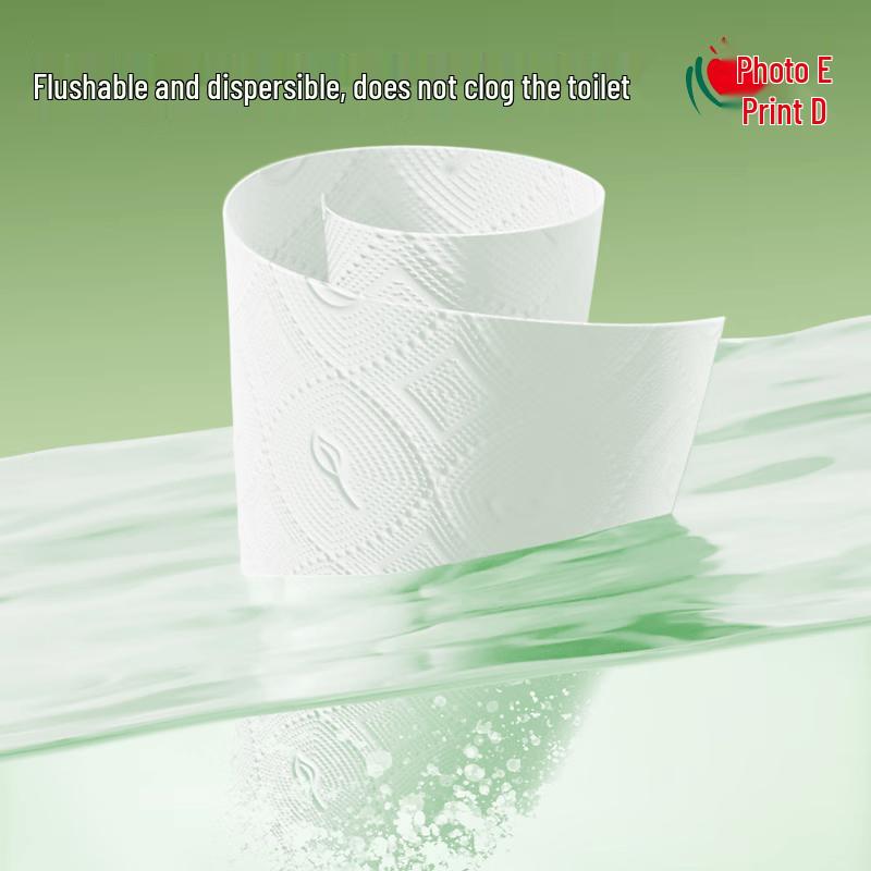 Mind Act Upon Mind Cloud Feel 4-Ply Toilet Paper Rolls