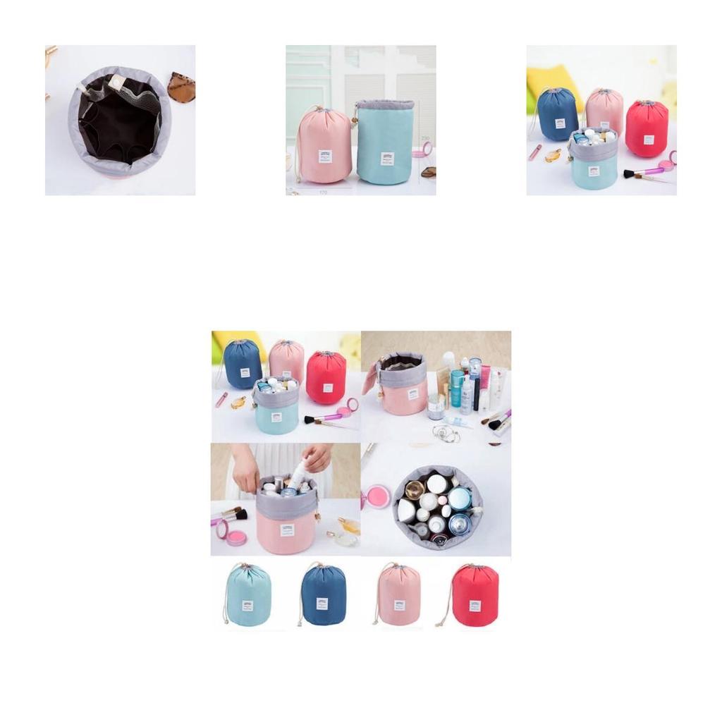 Classic Design Womens Makeup Drawstring Pouch Ideal For Travel And Daily Essentials