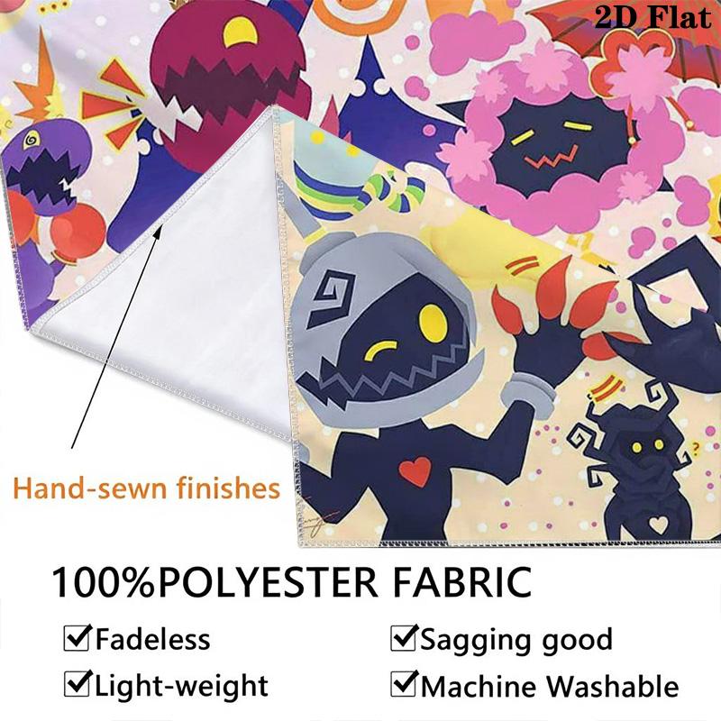 Kingdom Hearts Pattern Home Decor Tapestry, Wall Hanging, Decorative RV Wall Cloth.XGT0914084