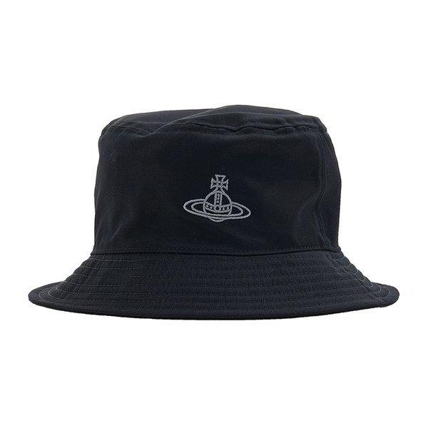Vivienne Westwood Vivienne Westwood Public Logo Embroidered Bucket Hat 81020009 W00kt N401