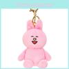 Rabbit Pink Plush Toy Cartoon Cute Doll Backpack Pendant Childrens Holiday Gift
