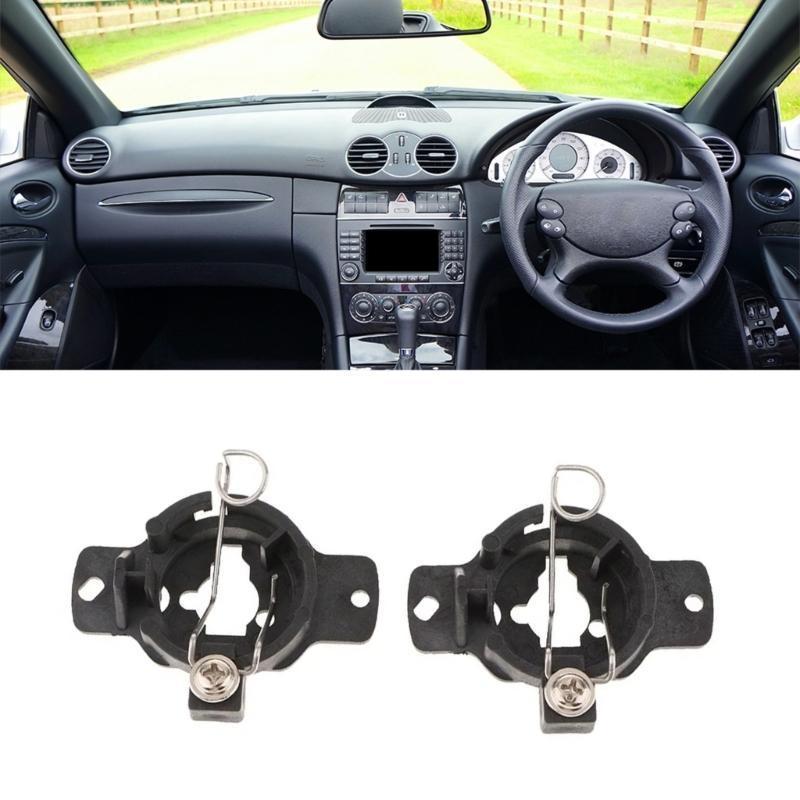 Car H1 Headlight Bulb Holder Auto Accessories for S320 Light Bulb Base Socket Holder Retainers Adapter