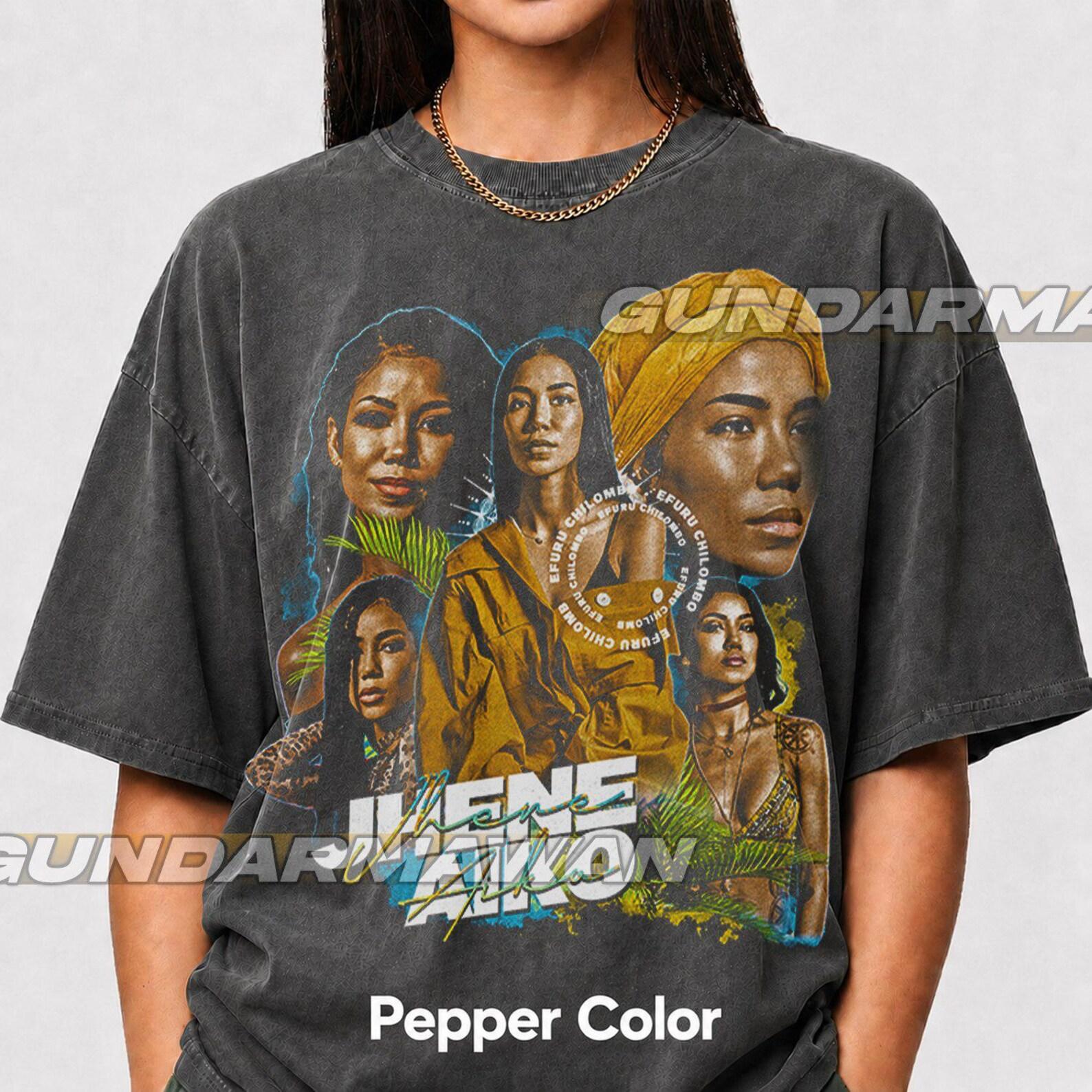 Jhené Aiko Vintage Unisex Tee - Vintage R&B Soul Shirt, Jhene Aiko None of Your Tshirt, Gift for Women and Men, Jhene Aiko R2B B2K FD XL