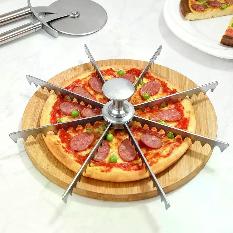 Aluminum Alloy Pizza Slicer Sharp Blades Food Grade Material For Home Kitchen Baking Pizza Making