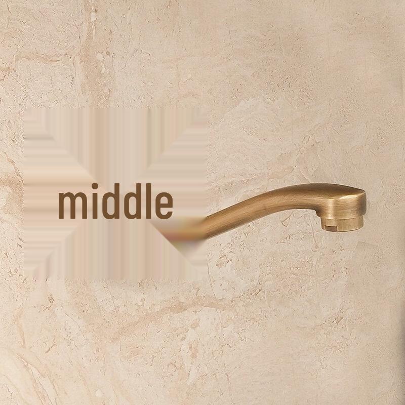 TLXT Brass Wall-Mounted Single Cold Mop Sink Faucet
