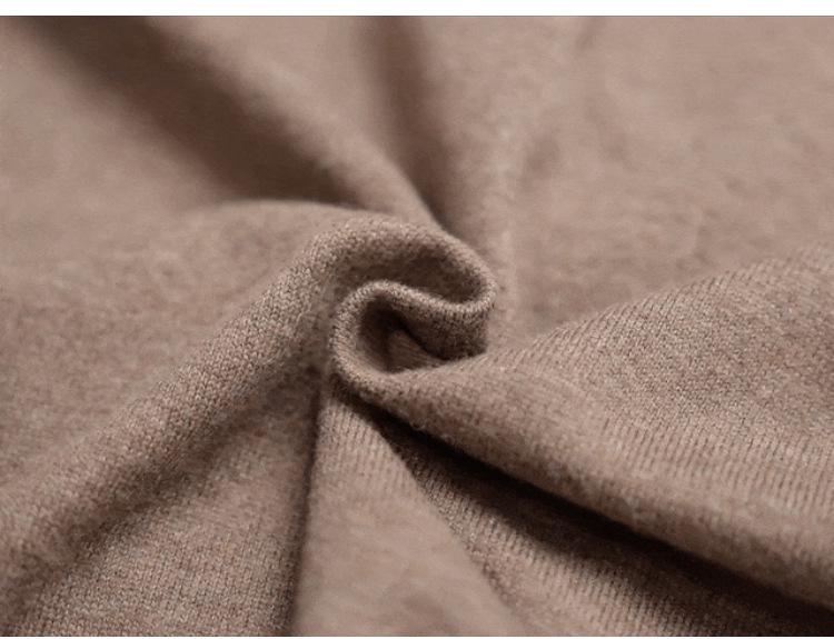 Herren Old Money Stil Wollpullover mit Rundhalsausschnitt - Herbst/Winter Strickpullover
