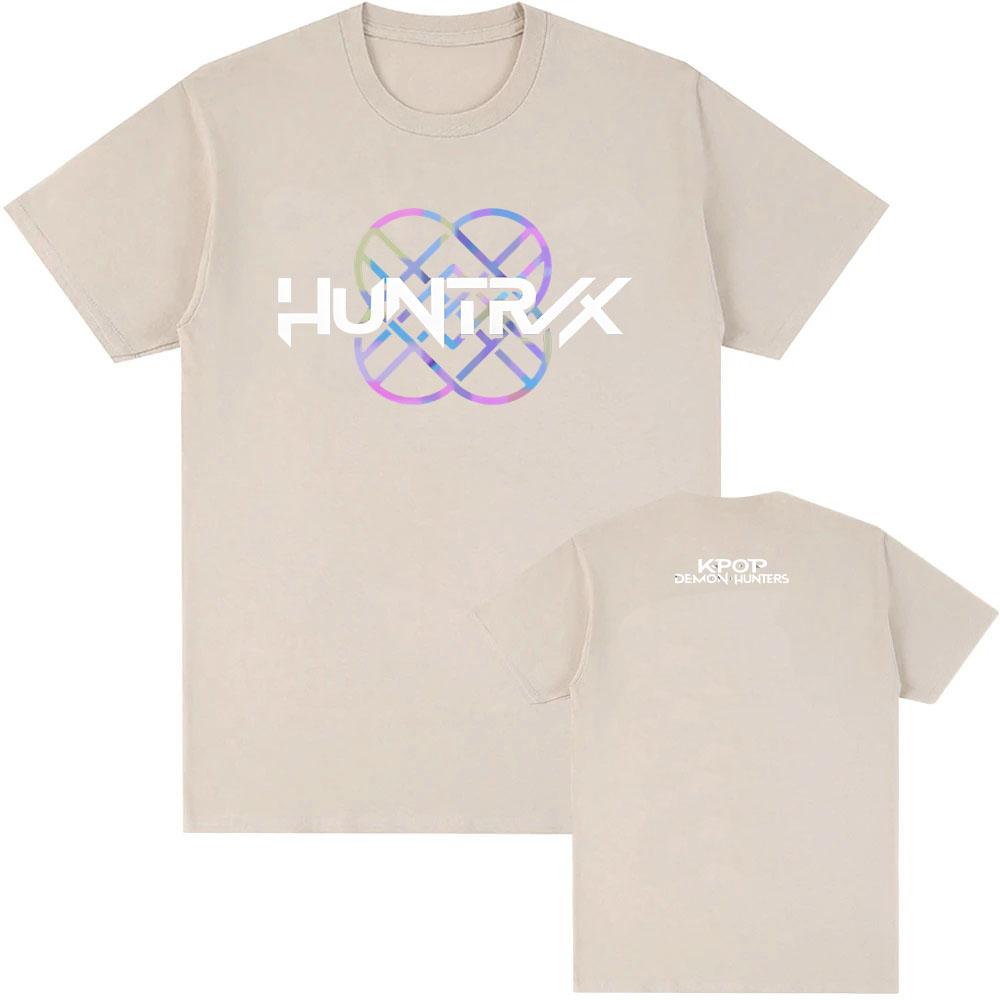 2025 Movie KPop Demon Hunters Tshirts Summer Cotton Loose Male T-shirt Unisex Streetwear Hip Hop Fashion Casual T Shirt Men Tees