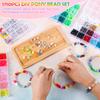 Rainbow Color Clay Pony Beads Bracelet Making Kit Jewelry Making Letter Beads Accessories Kit DIY Jewelry Art Handmade Supplies