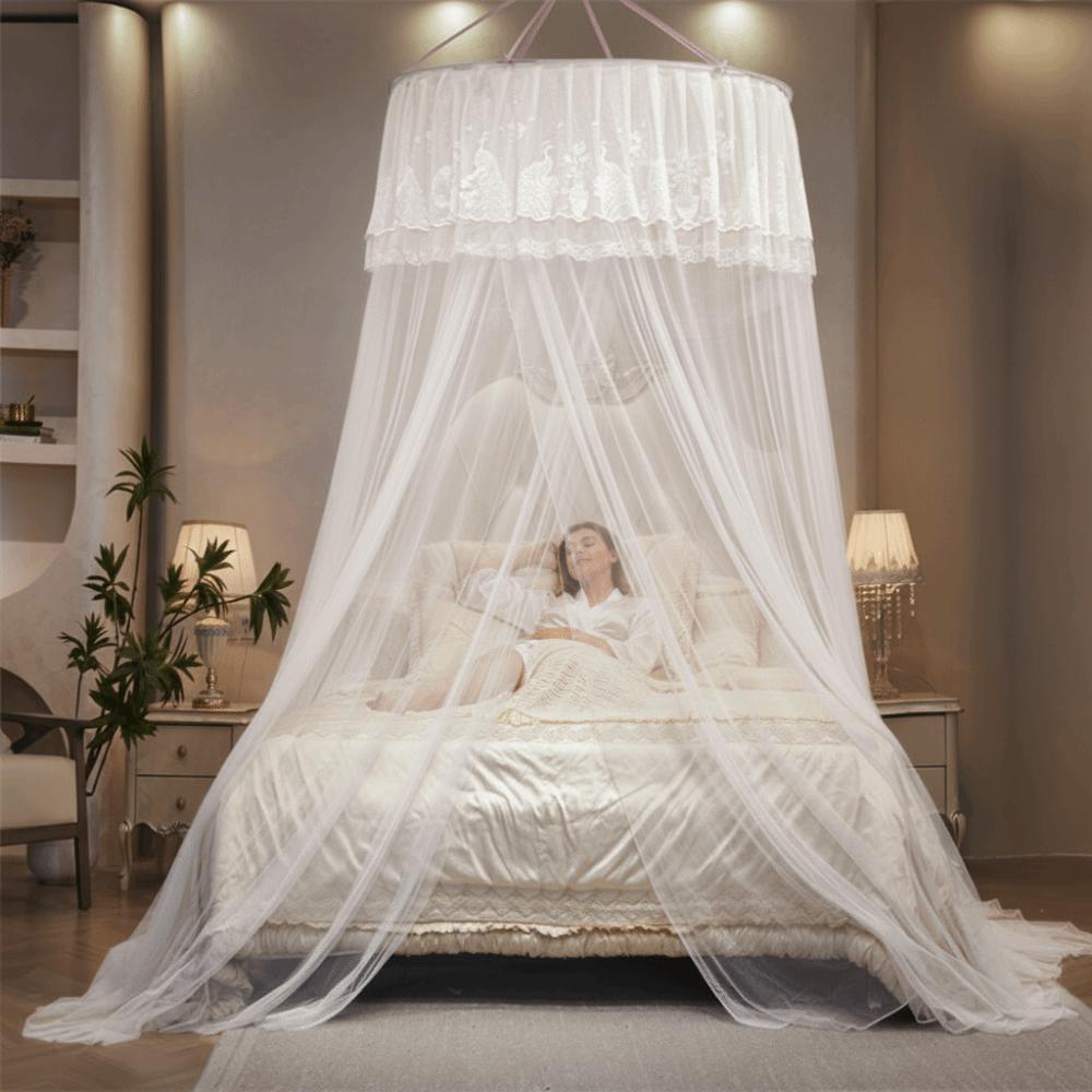 Anti-bug Dome Mosquito Net Lace Bed Canopy Practical Hanging Princess Mosquito Net  Summer