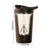 Taza Mezcladora Automática de 450ml Taza para Bebidas Antiderrames Batidora Casera Taza de Agua Giratoria Taza de Agitación Automática Taza para Café y Leche