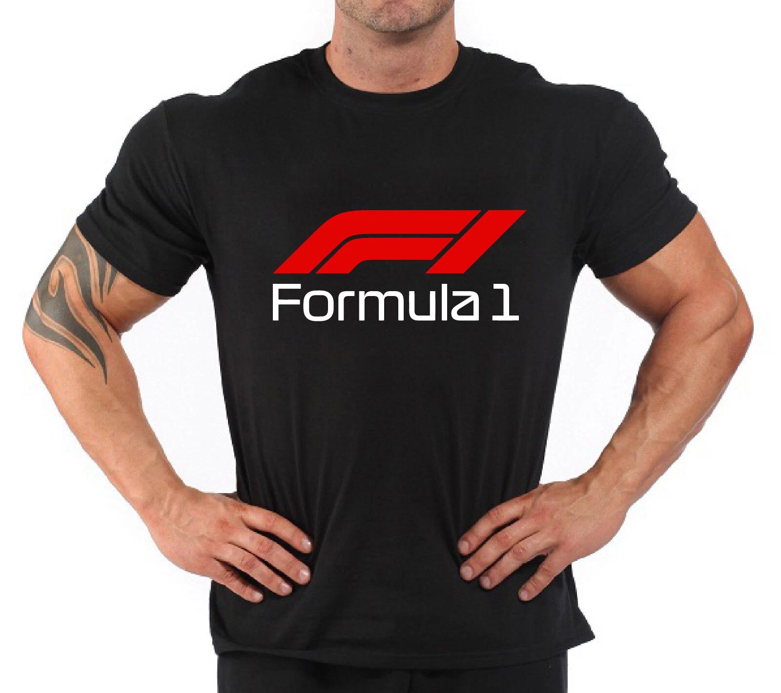 Fruit of the Loom Auto Moto Formula 1 Graphic T-Shirt Girocollo Cotone 100% 2XL