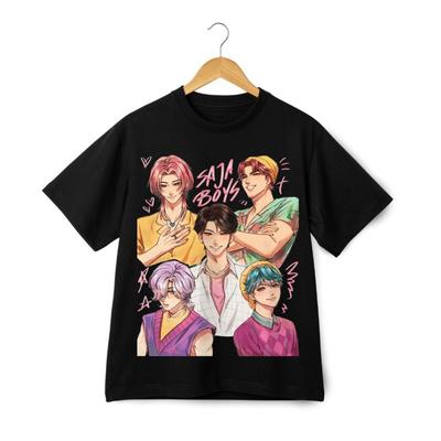 Saja Boys Group Graphic T-shirt – Stylish Anime K-pop Streetwear Unisex Tee