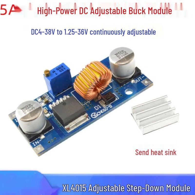 Adjustable 5A DC-DC Buck Converter Module