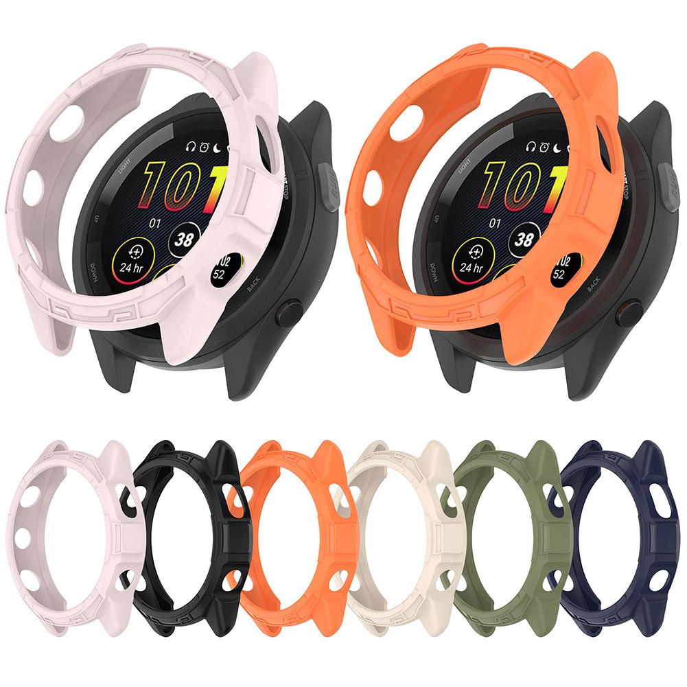 TPU Case Shockproof Protector Case Shell Anti-scratch Bumper Protector Shell for Garmin Forerunner 265/Garmin Forerunner 265S