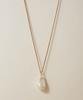 Novice Tokyo Drop Pearl Long Necklace [Stainless] / Gold