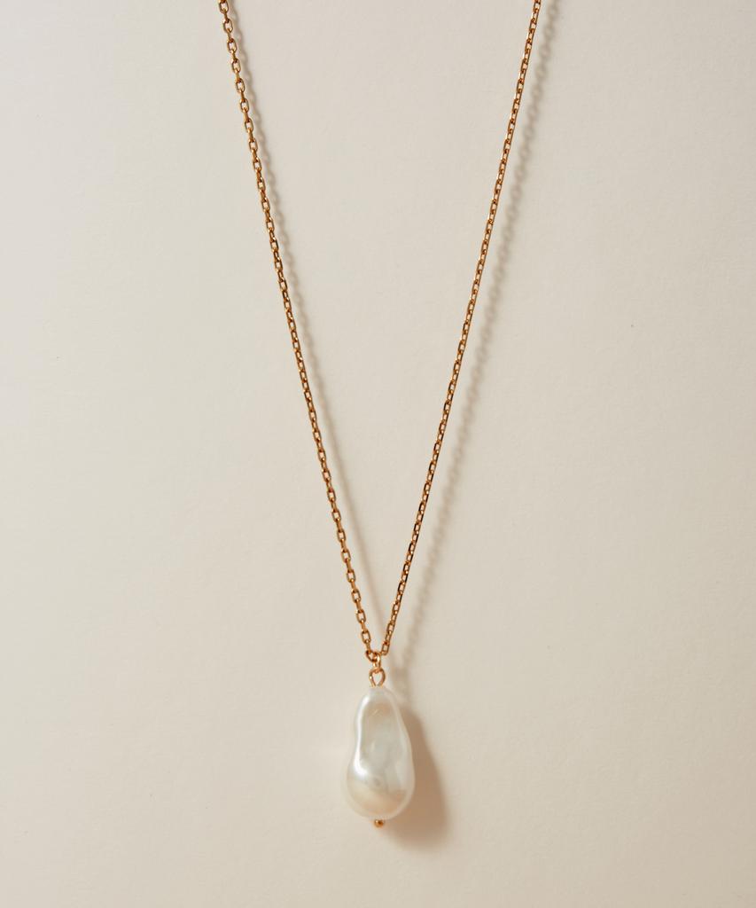 Novice Tokyo Drop Pearl Long Necklace [Stainless] / Gold
