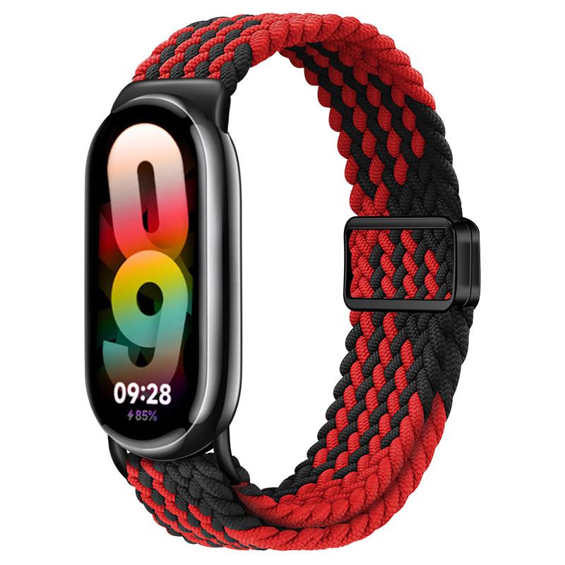 Horlogebanden voor Xiaomi Mi Band 10 9 8 NFC Vervangende riem accessoires magnetisch Gevlochten correa armband Miband 9 Miband 8 Band